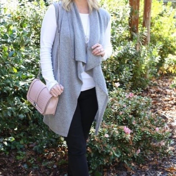 WITCHERY Sleeveless  Knit Vest in Charcoal S/M NWT - Picture 12 of 13